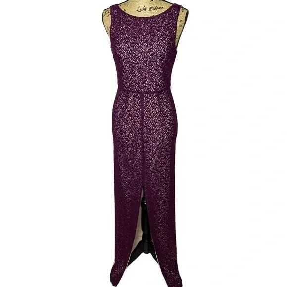 alice and olivia purple sequin dress $495 Alice + Olivia Sequin Violet Dress Purple